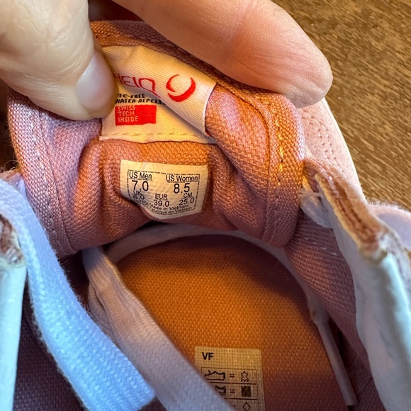 Vans Old School Sneakers Pink Suede women’s 8.5 - Picture 7 of 8